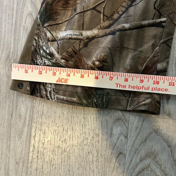 Mad Dog Gear Large Mossy Oak Break Up Camo Mesh Lined Hunting Pants Quiet EUC - Picture 9 of 11